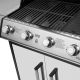 6. Teesa BBQ 5006 MASTER Gasgrill – 5 Brenner – Platz für eine Gasflasche
