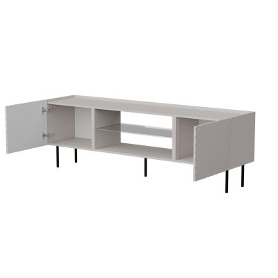 2. EF LUCCA TV-Schrank 180x40x59 Kaschmir