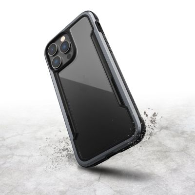 8. Raptic X-Doria Shield Case iPhone 14 Pro Max gepanzerte Hülle schwarz