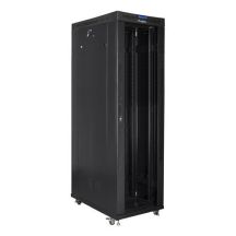 Lanberg FF01-6242-12BL 42U freistehendes Rack Schwarz
