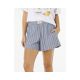 RIP CURL Damen Beach Days Nadelstreifen-Shorts Blau