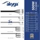 5. Akyga AK-C1-500 Netzteilmodul 468 W 24-Pin ATX Schwarz