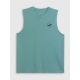 5. Lässiges, ärmelloses Herren-T-Shirt mit Aufdruck 4F 4FRSS26TSLEM365-47S