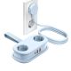 Orico AP3 20W GaN 5-in-1 Steckdosenleiste (2x Netzanschluss + 2x USB-A + 1x USB-C) – Blau