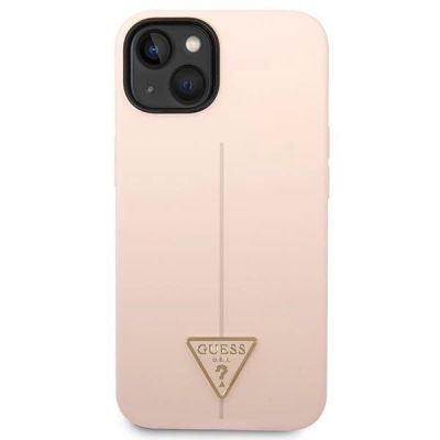 3. Guess GUHCP14MSLTGP iPhone 14 Plus 6.7" pink/pink Hardcase Silikondreieck