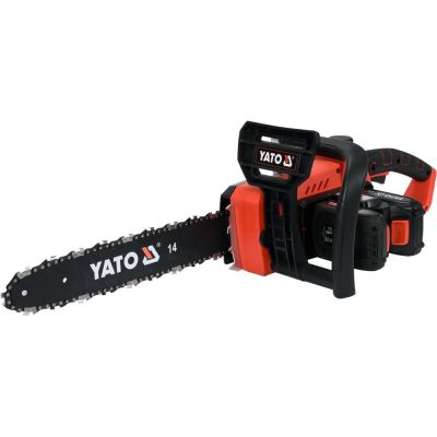 2. YATO YT-82812 14" 36V = 2 x 18V Akku-Kettensäge