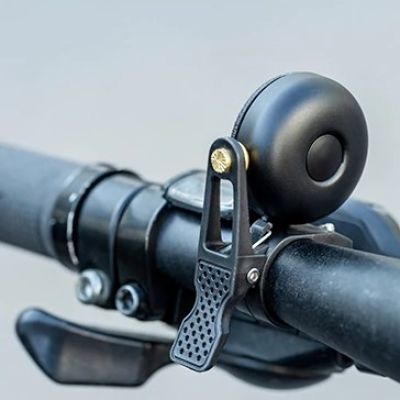 3. Rockbros schwarze Lenker-Fahrradklingel