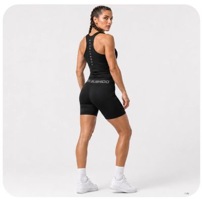 5. Langes schwarzes Damen-Top COMBATWEAR | DBX Bushido