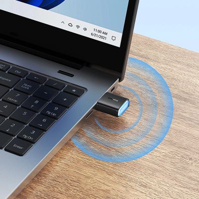 5. Baseus BS-OH169 300 Mbit/s USB-Netzwerkkarte – Schwarz