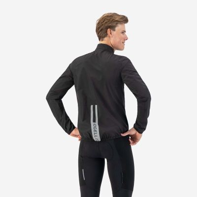 4. Rogelli DISTANCE Regenjacke schwarz XL