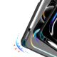 9. Dux Ducis Magi Hülle für iPad Pro 11" (2024/2025) mit Ständer - Schwarz