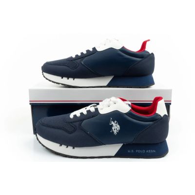 10. US Polo Assn Sportschuhe, Sneaker für Herren, modisch und bequem, marineblau