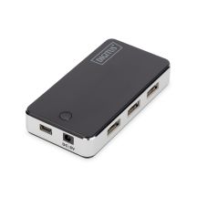 Hub DIGITUS DA-70222 (7x USB 2.0; schwarz)