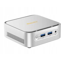Mini-PC Blackview MP50 mit AMD Ryzen 5 3500U, 16 GB RAM, 512 GB SSD und Windows 11 Pro (silber)