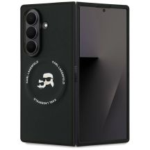 Karl Lagerfeld Karl&Choupette Logo MagSafe Hülle für Samsung Galaxy Z Fold7 - Schwarz