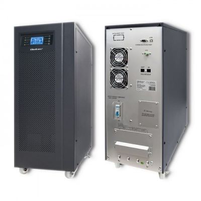 9. Qoltec Online-USV | Reine Sinuswelle | 10 kVA | 8 kW | LCD | USB