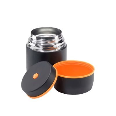 7. Esbit Speisekanne 750 ml, Thermoskanne für Abendessen, Schwarz