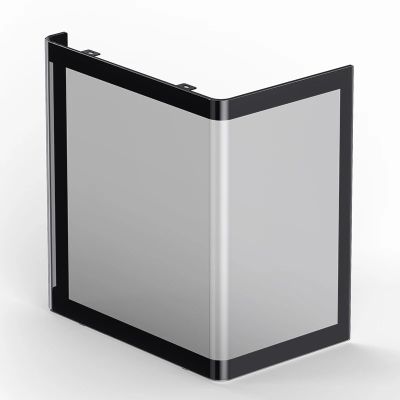 25. Jonsbo TK-0 PC-Gehäuse, Mini-Tower, Mini-ITX, gehärtetes Glas, Holz – schwarz
