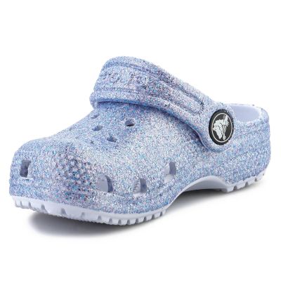 4. Crocs Classic Glitter Clog T Jr 206992-4PC Clogs