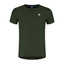 Rogelli ESSENTIAL grünes L Laufshirt