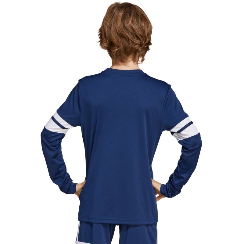 13. adidas Squadra 25 Langarm-T-Shirt für Kinder, marineblau, JJ0049