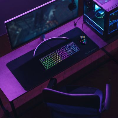 7. Wozinsky WPD-B1000 Gaming-Schreibtischunterlage XXL 1000x500mm wasserdicht - schwarz