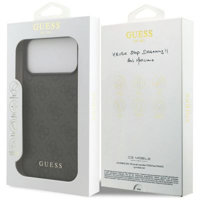 8. Guess 4G Classic Case für iPhone 17 Pro Max - Schwarz
