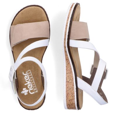 26. Bequeme Rieker W RKR678 Kombi-Sandalen