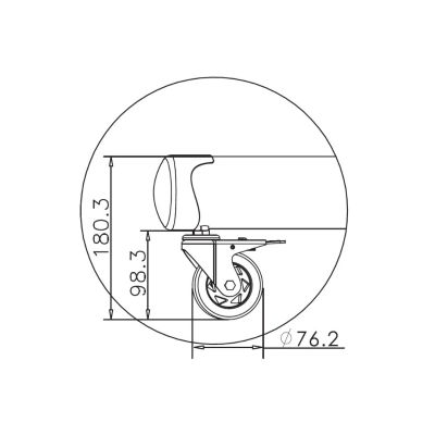 22. HAGOR M Public Floorstand HD - Wagen
