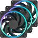 Fractal Design Momentum 12 RGB Computergehäuselüfter 12 cm Schwarz 3 Stück.