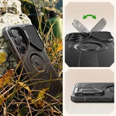 5. Tech-Protect Kevlar MagSafe 2er-Set Schutzhülle für Samsung Galaxy S26 Ultra – Schwarz