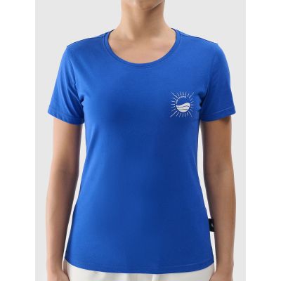 Damen T-Shirt mit normalem Aufdruck 4F 4FRSS24TTSHF2547-36S