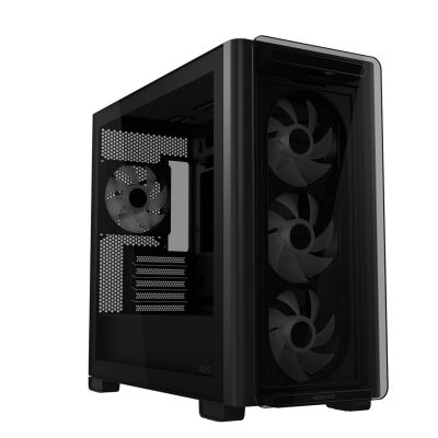 18. ASUS A23 Plus ARGB schwarzes Gehäuse