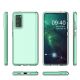 4. Spring Case Silikon Gel Handyhülle Schutzhülle für Samsung Galaxy A72 4G schwarz