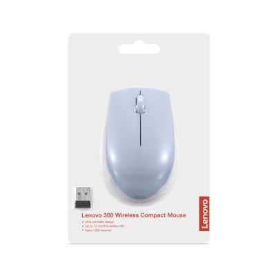 6. Lenovo Compact 300 Kabellose optische Maus, Blau