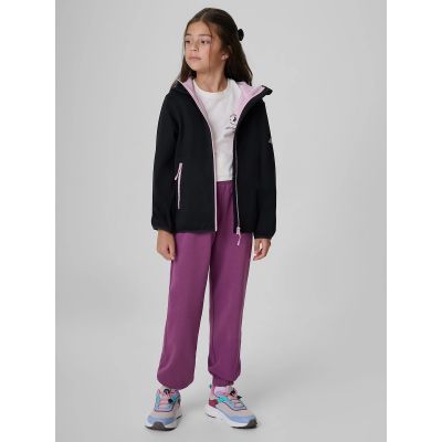 3. Softshelljacke mit winddichter Membran, Größe 5000, Mädchen, 4F 4FJRAW26TSOFF0738-20S