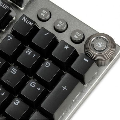 43. IBOX AURORA K-4 RGB IKGMK4 Mechanische Tastatur (USB; (US); Schwarz)