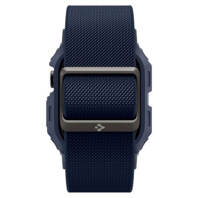 5. Spigen Lite Fit "Pro" Armband für Apple Watch 10 46mm - Marineblau