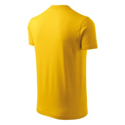5. Malfini V-Ausschnitt T-Shirt M MLI-10204 gelb