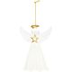 3. Glas-Christbaumkugel „Engel“ 14 cm – Saska Gift & Decor