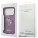 8. Guess Fixed Glitter Big 4G Hülle für iPhone 17 Pro - Lila
