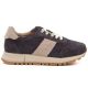 6. Damen-Lederschuhe, Sneaker, braun, Potocki 40354