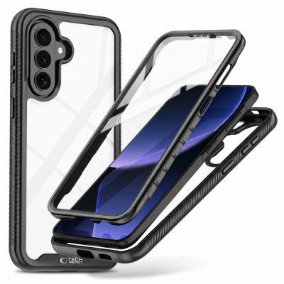 7. Tech-Protect Defense Case für Samsung Galaxy A36 / A56 5G - Schwarz