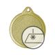 2. Medaille mit Gravur auf Laminat
