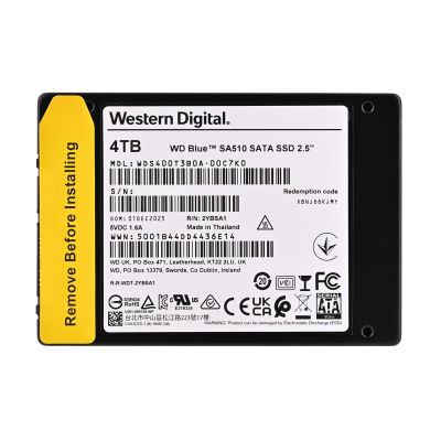 7. WD Blue 4 TB 2,5" SATA SSD WDS400T3B0A