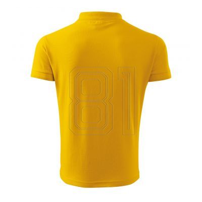 4. Malfini Pique Polo Free M MLI-F0304 Poloshirt, gelb