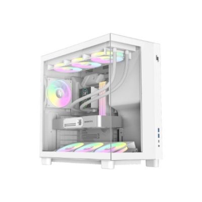 Gamemax-Gehäuse | NEX C53 WH | ATX/BTF