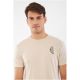 VIKING Rune Man Herren-T-Shirt beige XXL