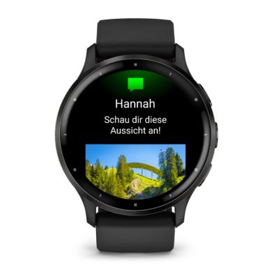 12. Garmin Venu 3 45 mm schwarze Uhr