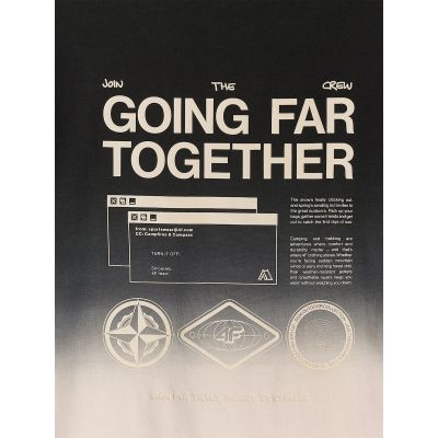 6. Lässiges Herren-T-Shirt mit Aufdruck 4F 4FRSS26TTSHM3815-20A